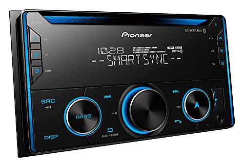 Pioneer FH-S52BT Double DIN CD Receiver with Improved Pioneer Smart Sync App Compatibility, MIXTRAX, Built-in Bluetooth Pioneer FH-S52BT Double DIN CD Receiver with Improved Pioneer Smart Sync App Compatibility, MIXTRAX, Built-in Bluetooth